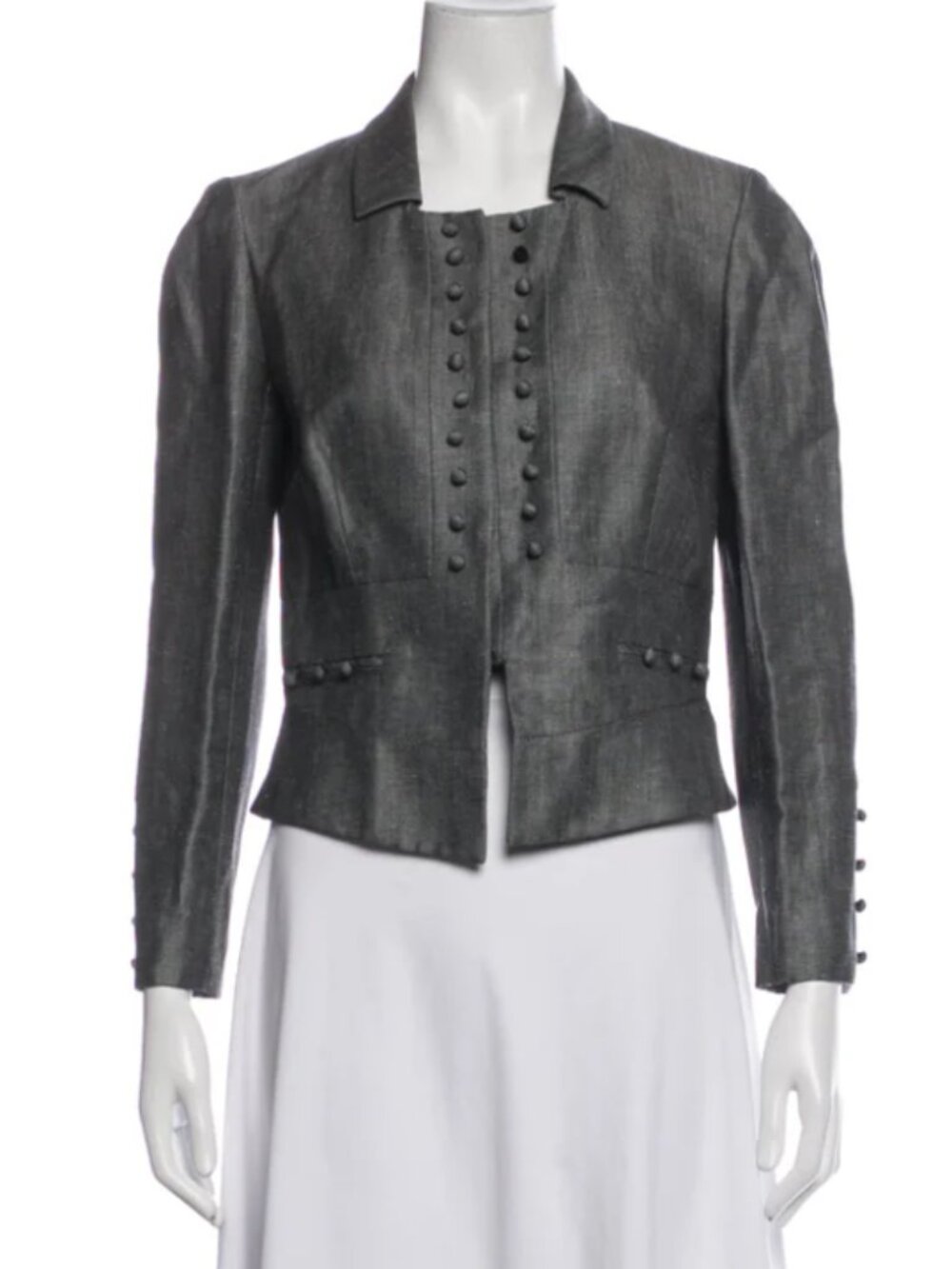 Valentino 2000s Linen Blazer